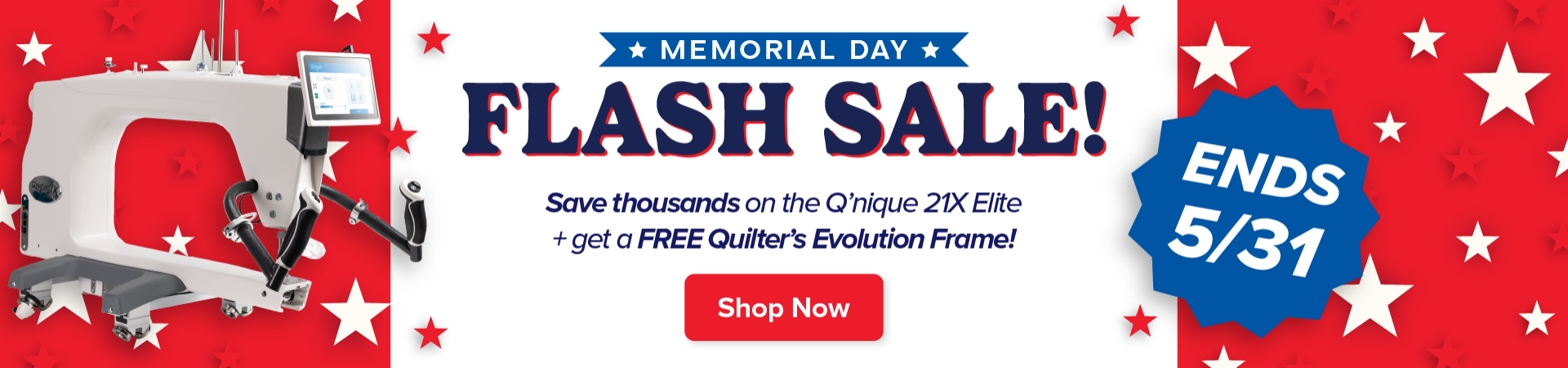 Memorial Day Flash Sale