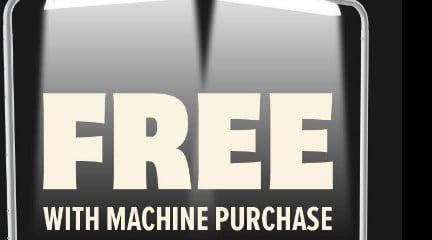 FREE Light Bar with Machine Purchase