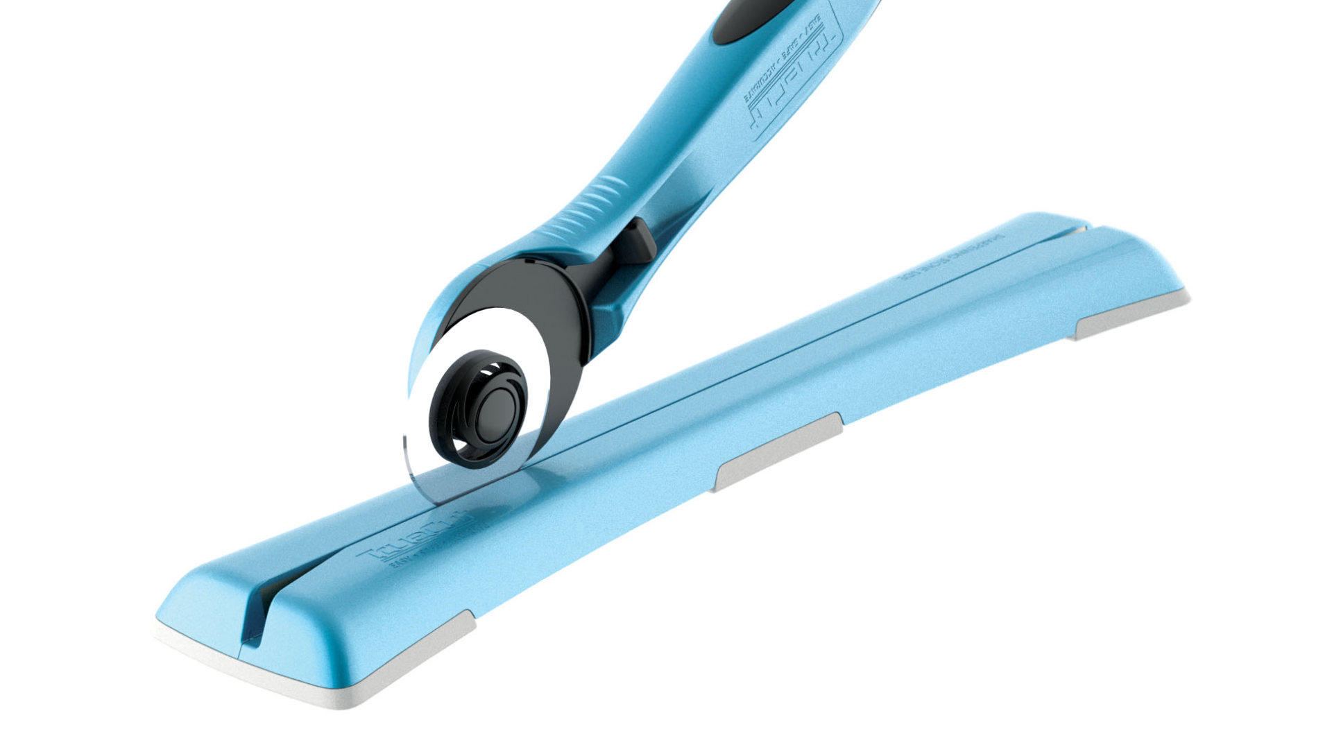 Dual Rotary Blade Sharpener/45mm sharpener/twist n' sharpen/restore sharp  edge to your rotary blades/#104