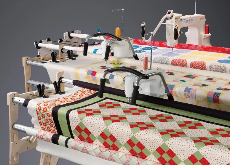 Kathy Quilts! > Quilting Frames > Grace Company Quilter's Evolution Hoop Frame  Quilting Frame
