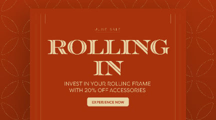 Check out our Rolling Rail Frame Accessory Discounts!