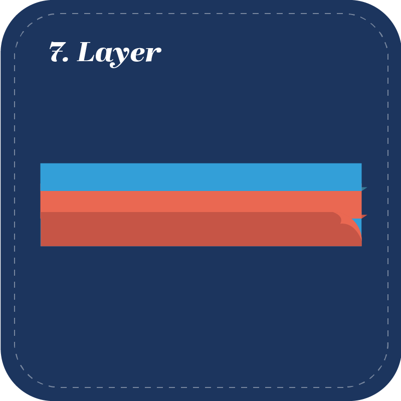 Step 7: Layer