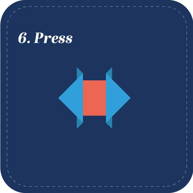 Step 6: Press