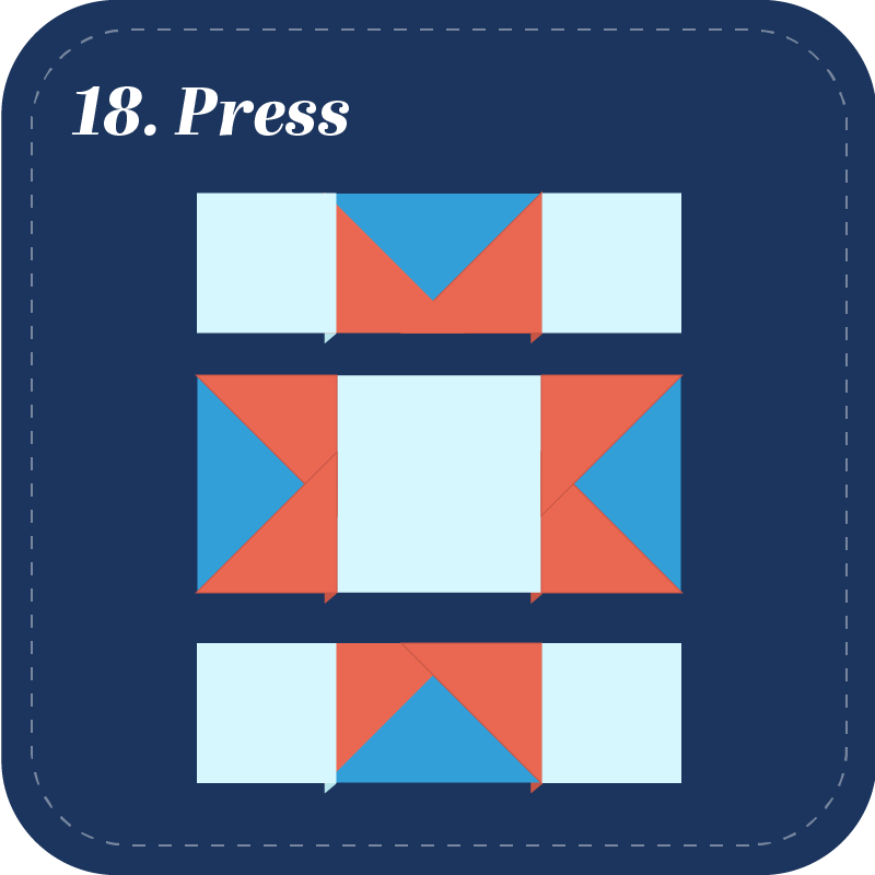 Step 18: Press