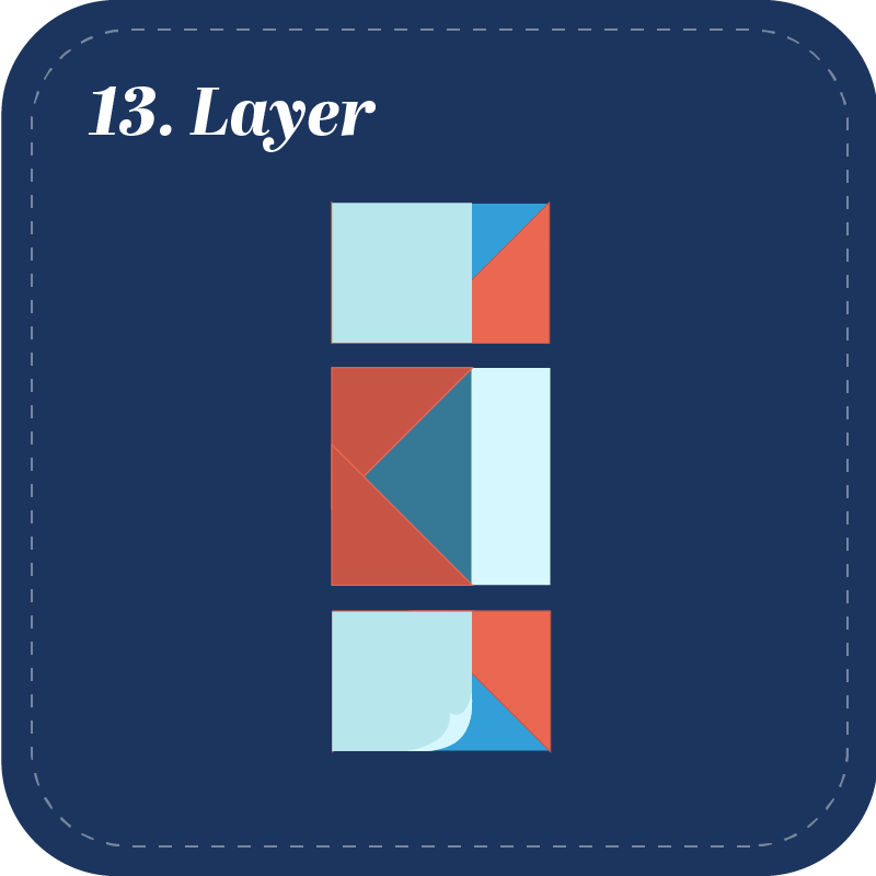 Step 13: Layer