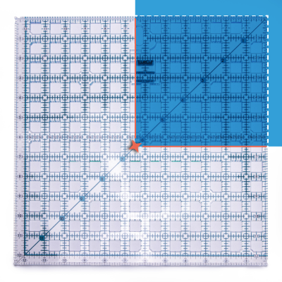 Quilting ruler infographic