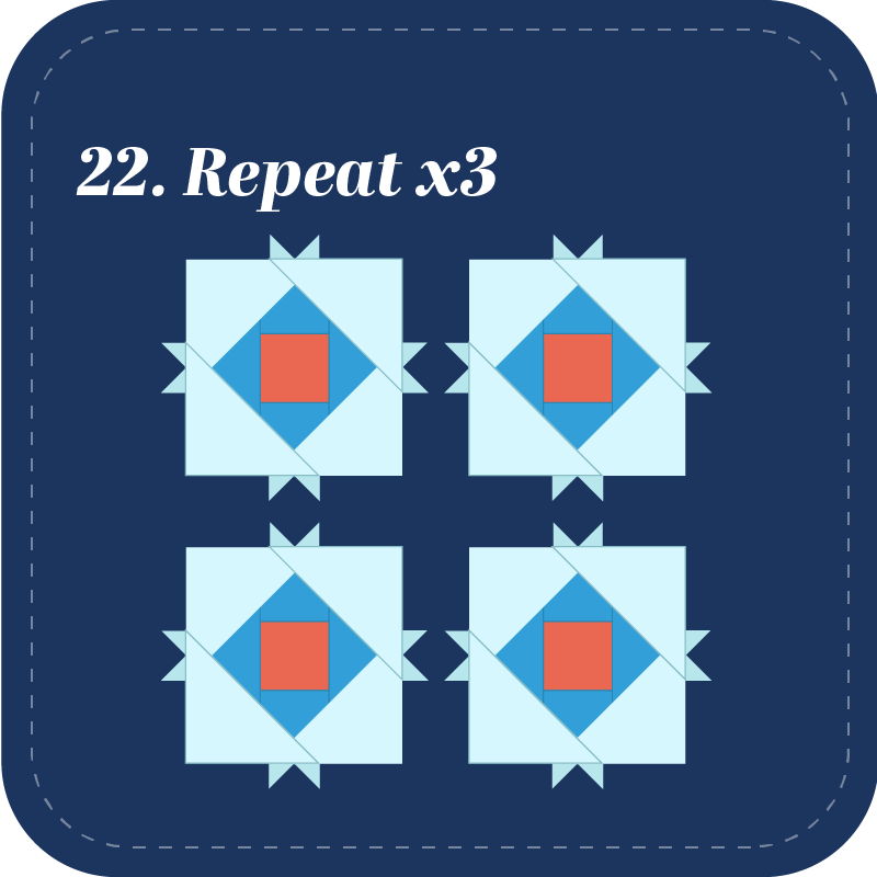 Step 22: Repeat